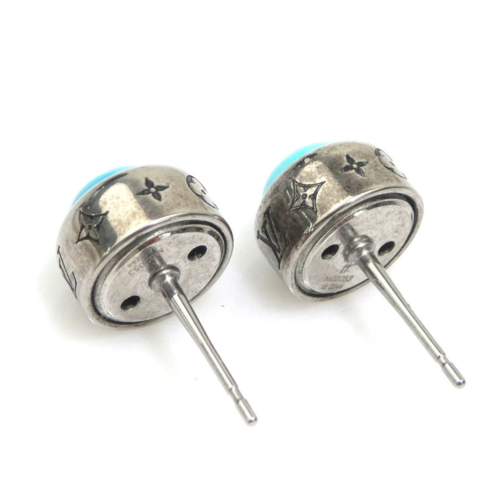 LOUIS VUITTON Silver Earrings - Picture 5 of 10